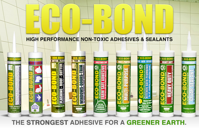 eco-bond 10.1 oz kitchen and bath adhesive